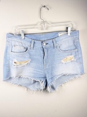 Vintage Rag & Bone /Jean Blue Outer Banks Cut Off Shorts Size 27